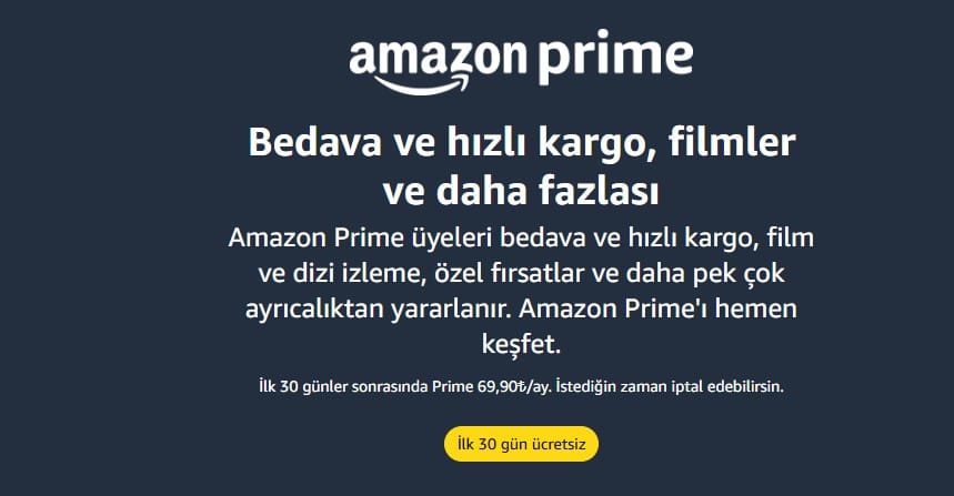 Amazon Prime Ayrıcalıkları3