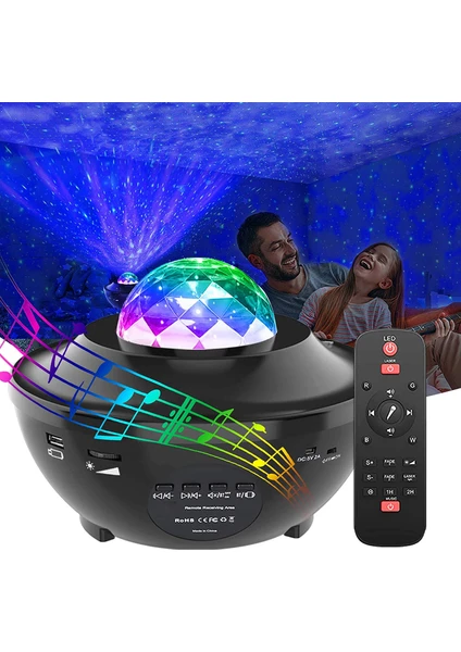 Işıklı Müzikli Yıldız Evreni İle Odanı Uzaya Taşı Işıklı Müzikli Yıldız Evreni2