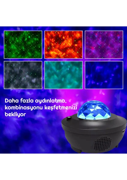 Işıklı Müzikli Yıldız Evreni4