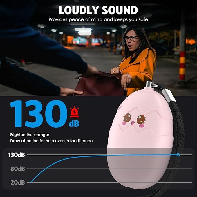 Kişisel Güvenlik Alarm Anahtarlık 2