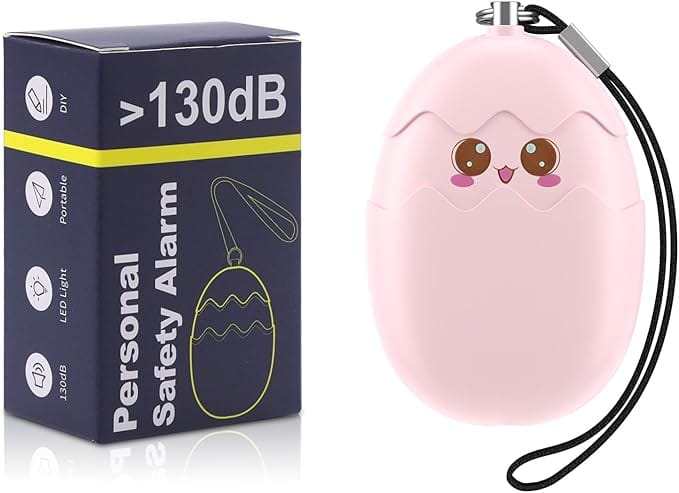 Kişisel Güvenlik Alarm Anahtarlık Tek Dokunuşta Yüksek Koruma Kişisel Güvenlik Alarm Anahtarlık