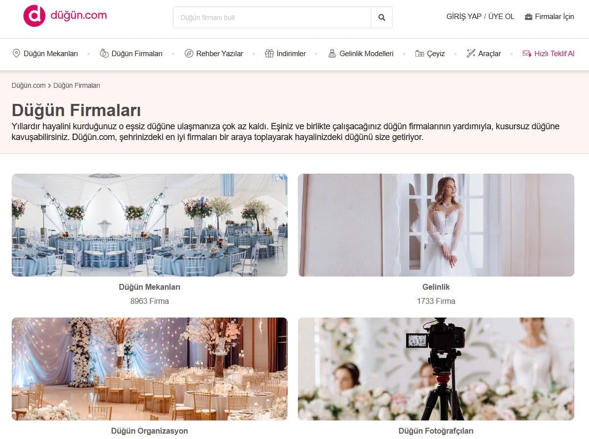 Dugun.com Düğün Hazırlığı İçin Hemen İndir