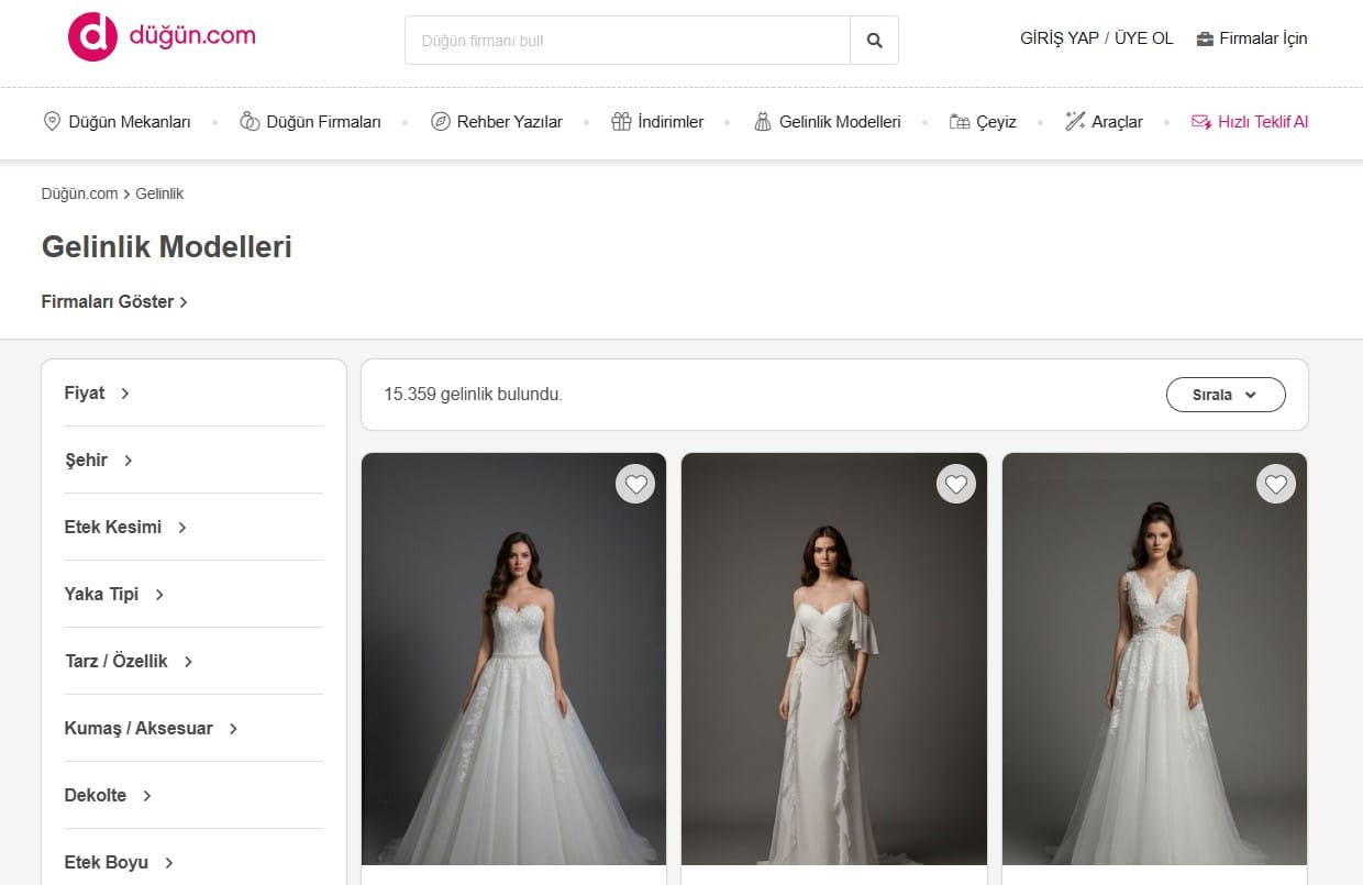 Dugun.com: Düğün Hazırlığı için Hemen indir