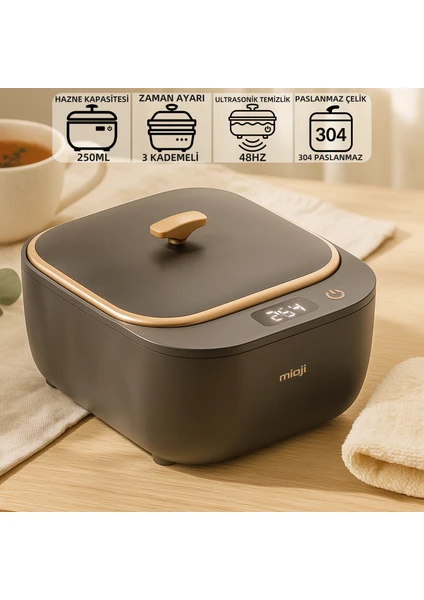 Ultrasonik Protez Temizleme Cihazı