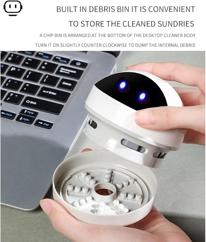 Mini Masaüstü Elektrikli Süpürge3