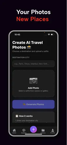 FakeTraveller iOS