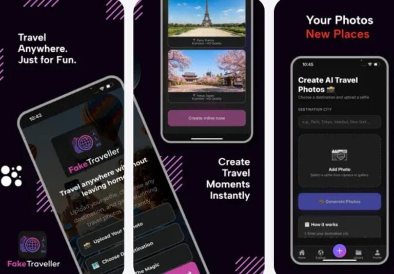 FakeTraveller iOS Uygulaması İle Dünyayı Gezmeden Viral Görün! FakeTraveller iOS Uygulaması
